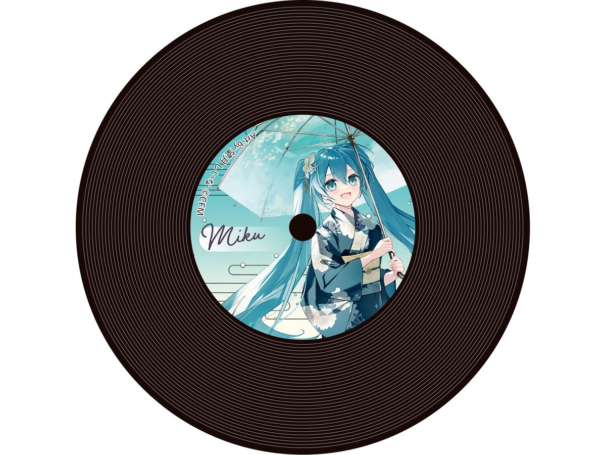 Hatsune Miku Series: Record Style Coaster / Hatsune Miku