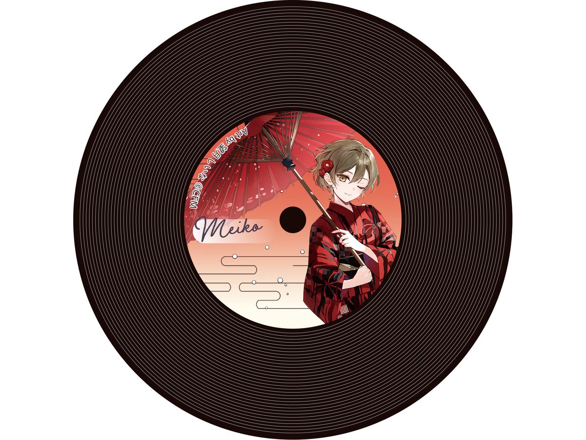 Hatsune Miku Series: Record Style Coaster / Meiko