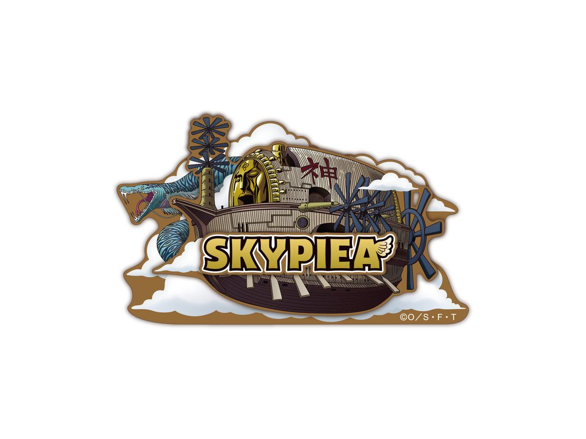One Piece: Souvenir Magnet / Skypiea Edition