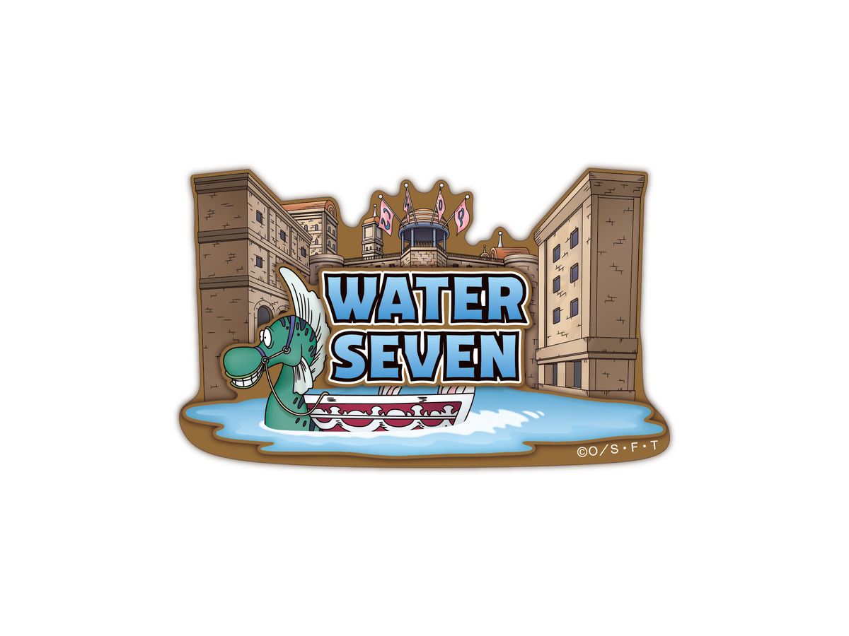 One Piece: Souvenir Magnet / Water Seven Edition