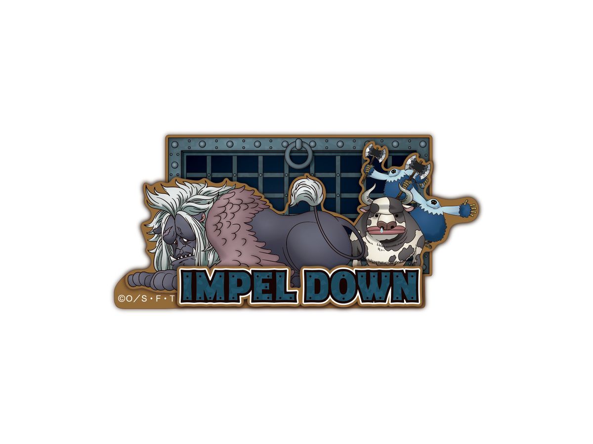 One Piece: Souvenir Magnet / Great Prison Impel Down Edition
