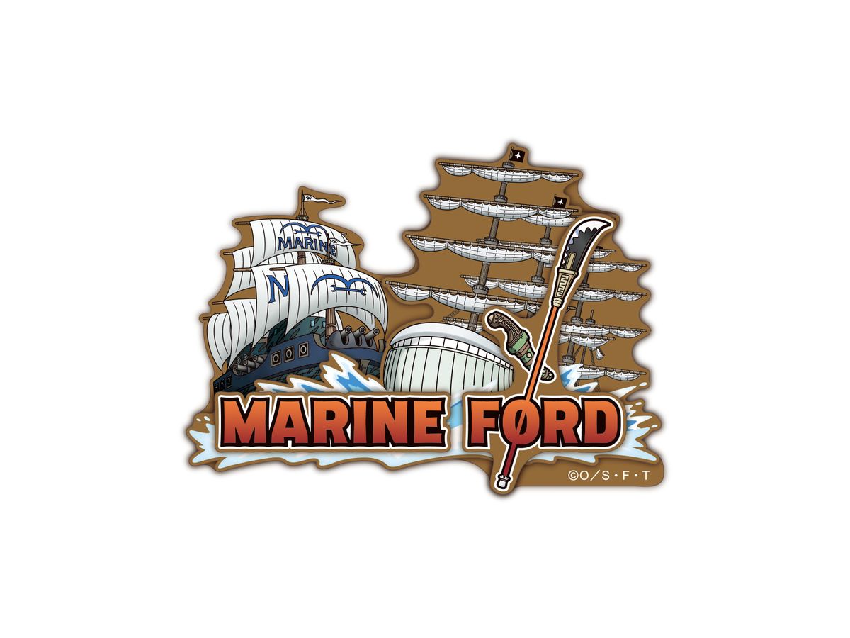 One Piece: Souvenir Magnet / Marineford Summit War Edition