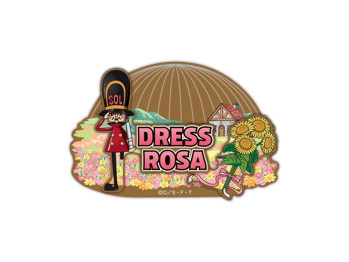One Piece: Souvenir Magnet / Dressrosa Edition