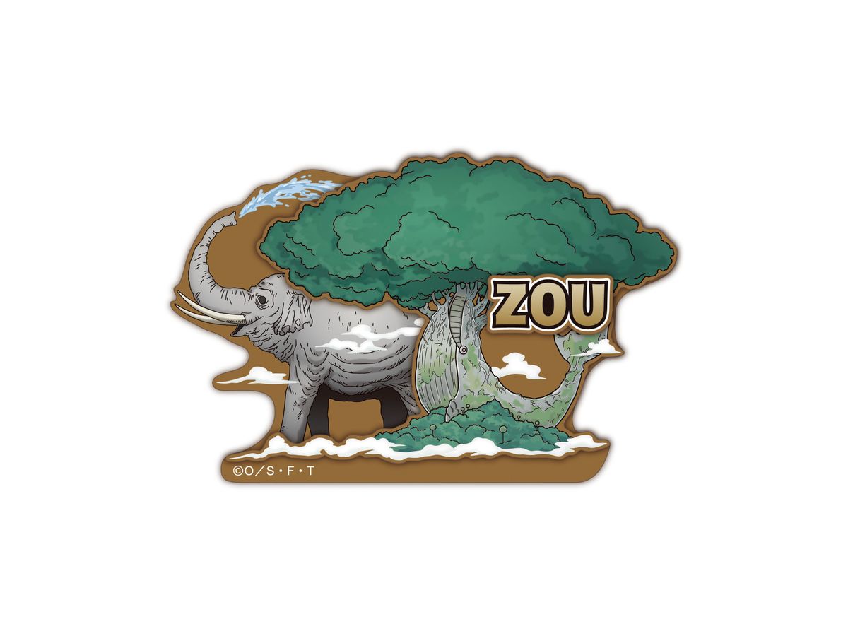 One Piece: Souvenir Magnet / Elephant Edition