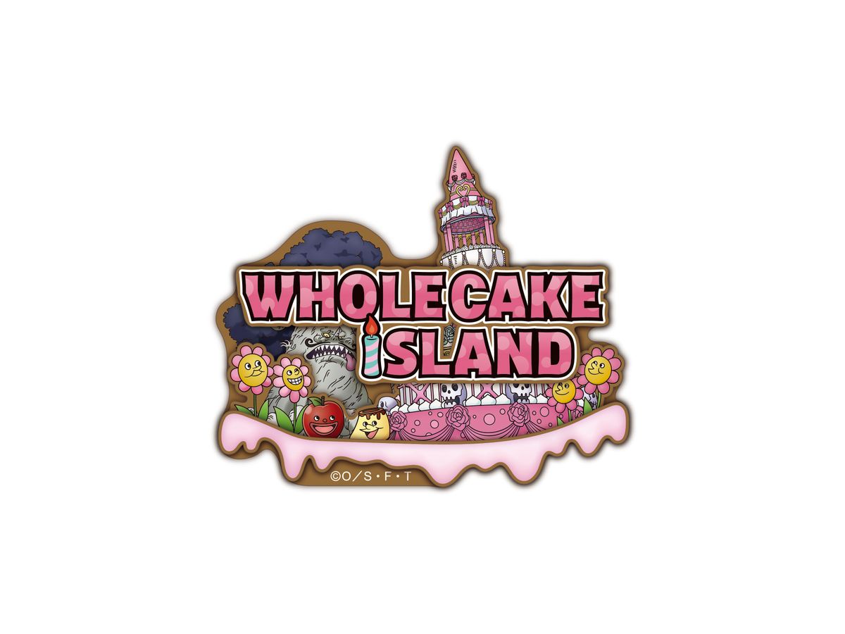 One Piece: Souvenir Magnet / Whole Cake Island Edition