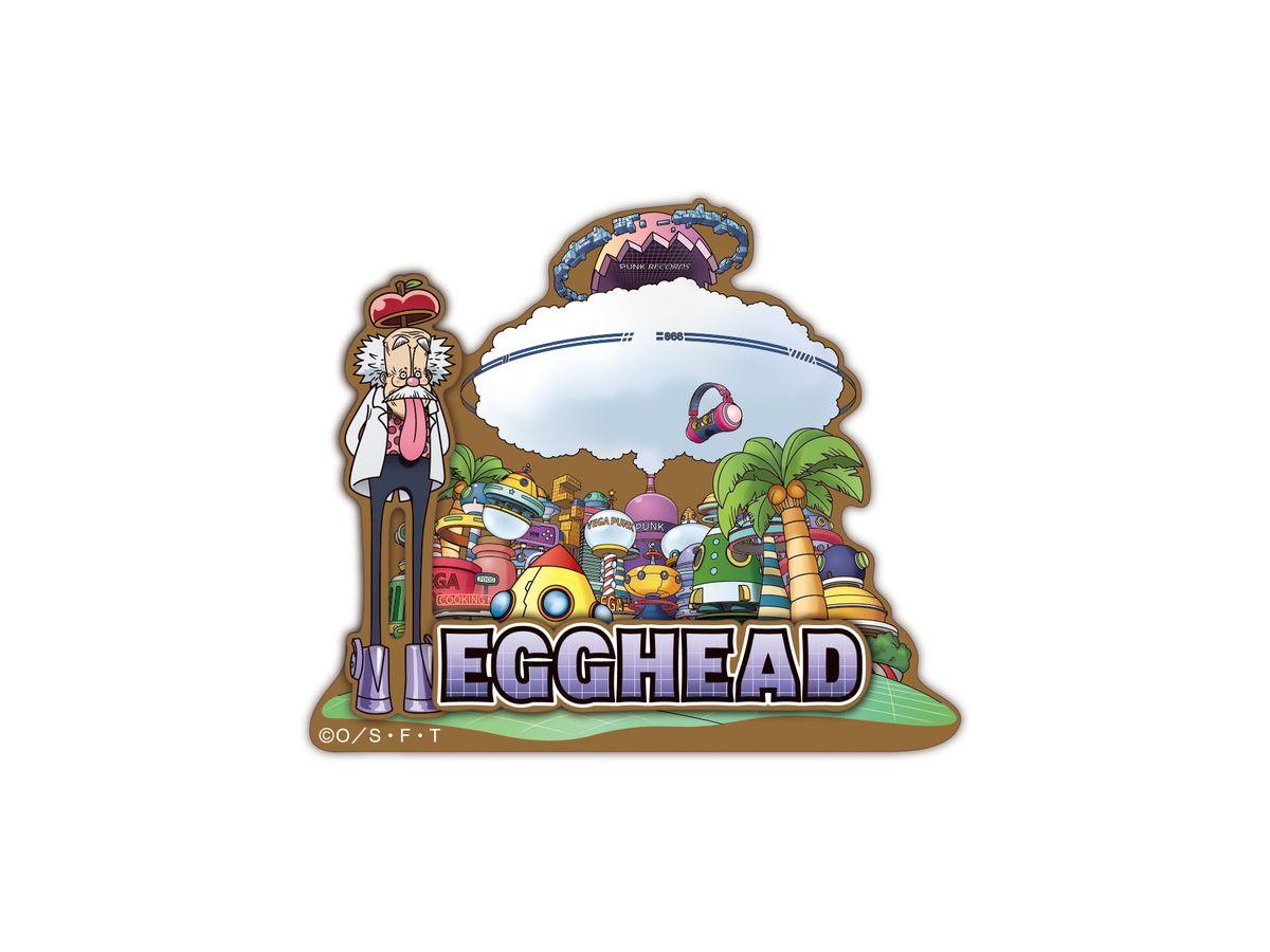 One Piece: Souvenir Magnet / Egghead Edition