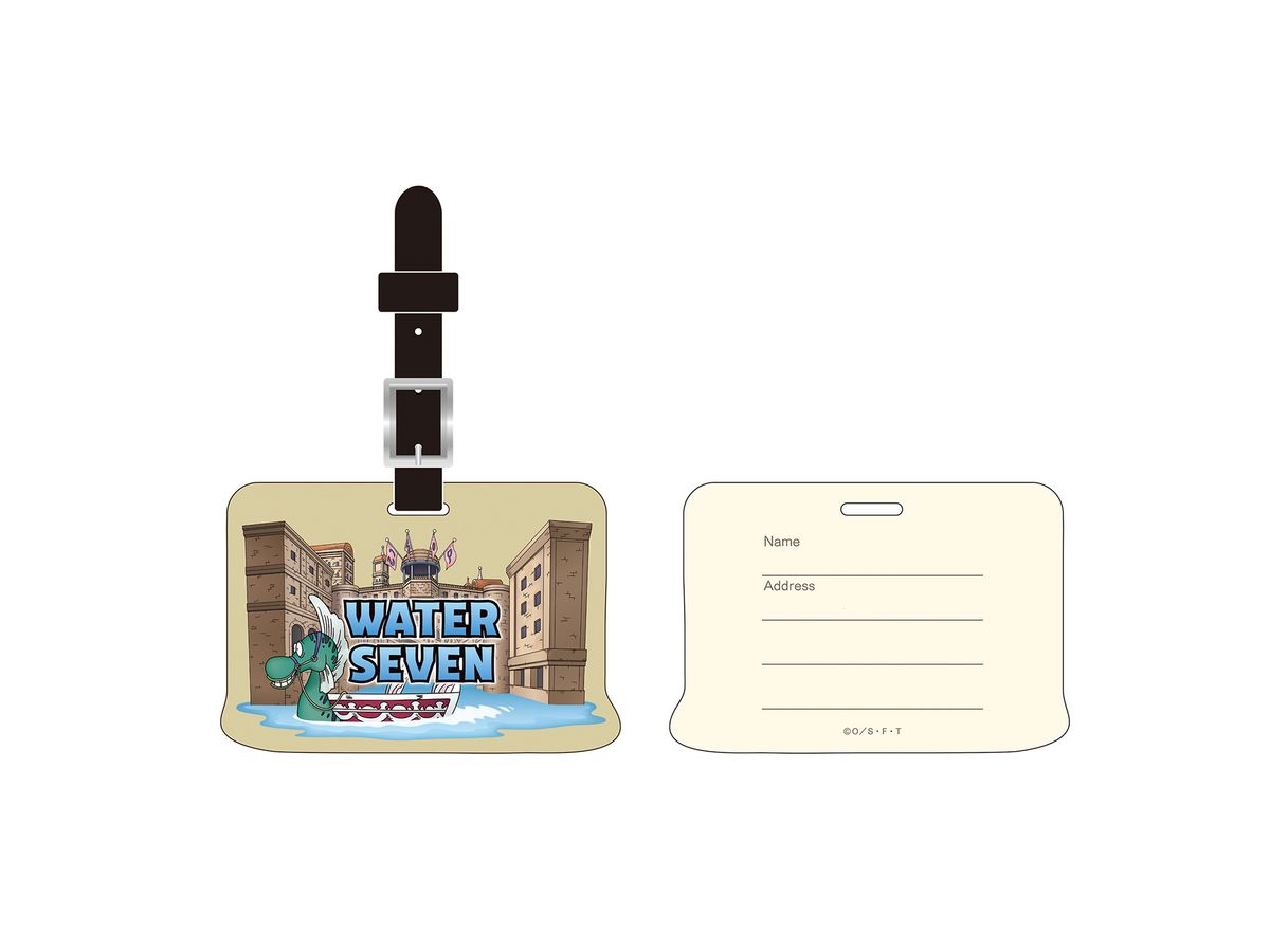 One Piece: Souvenir Luggage Tag / Water Seven Edition