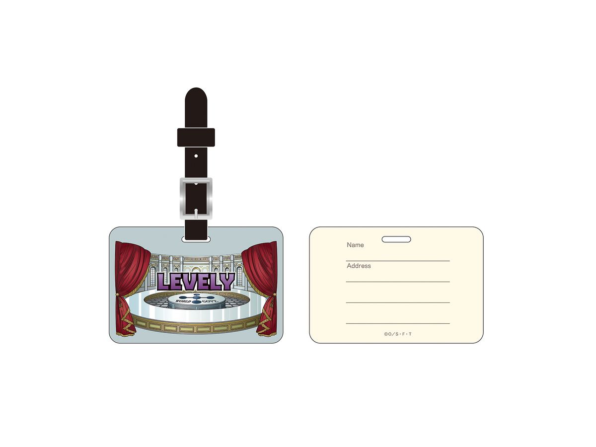 One Piece: Souvenir Luggage Tag / World Congress (Levely) Edition