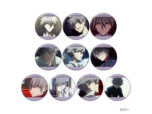 Evangelion New Theatrical Edition Character Badge Collection / New Theatrical Edition 1Box 10Pcs