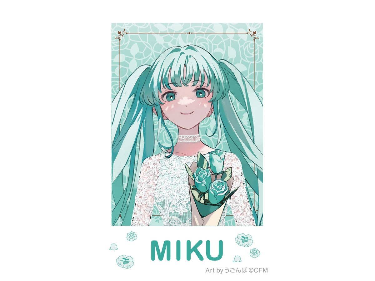 Hatsune Miku Series: Instax Print / Hatsune Miku Party Dress Art By Ugonba