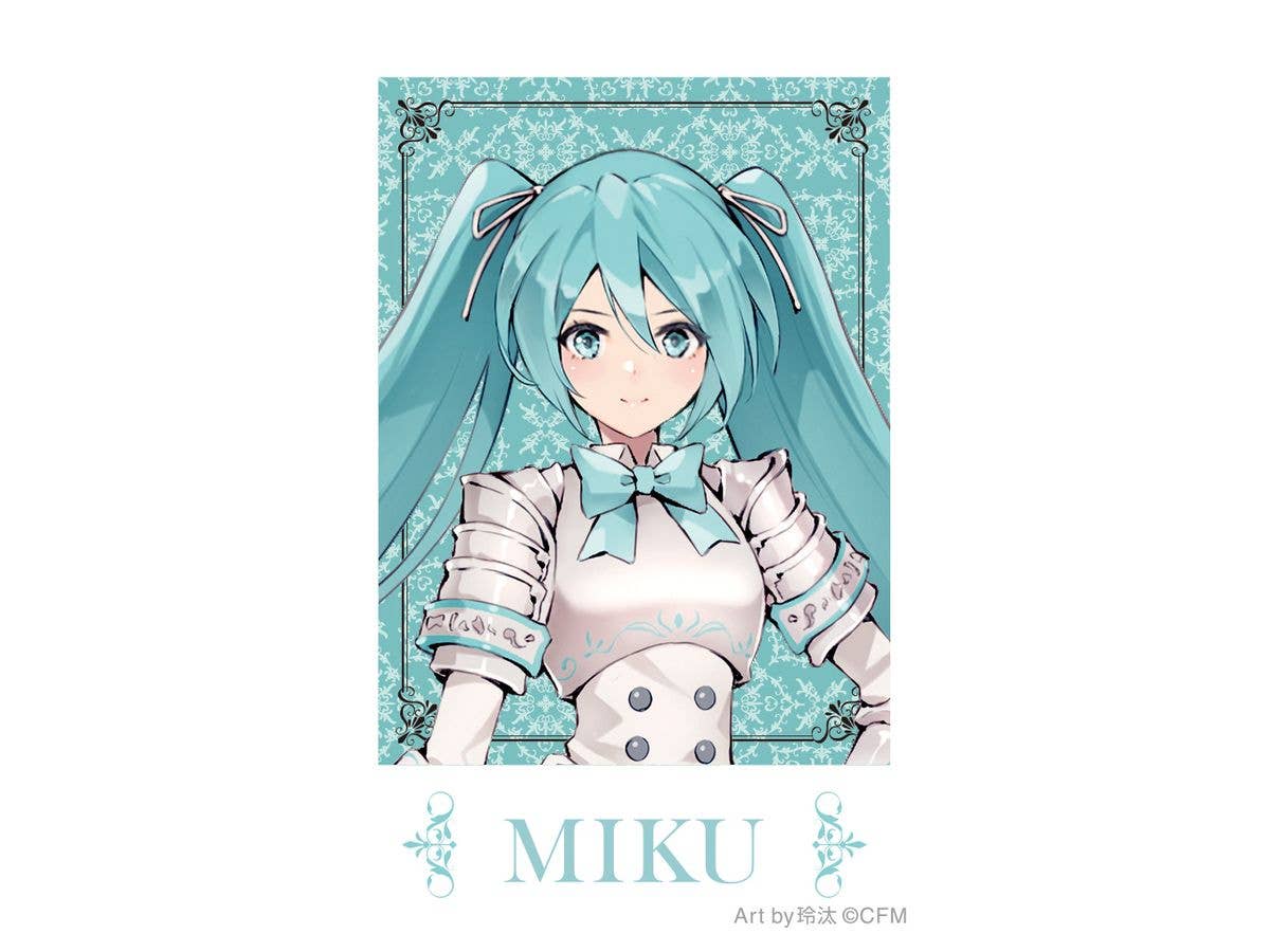 Hatsune Miku Series: Instax Print / Hatsune Miku Knight Art By Reita