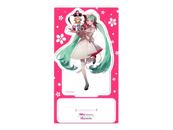 Hatsune Miku: characters Macaron Release Memorial Goods Acrylic Stand Figure Size M
