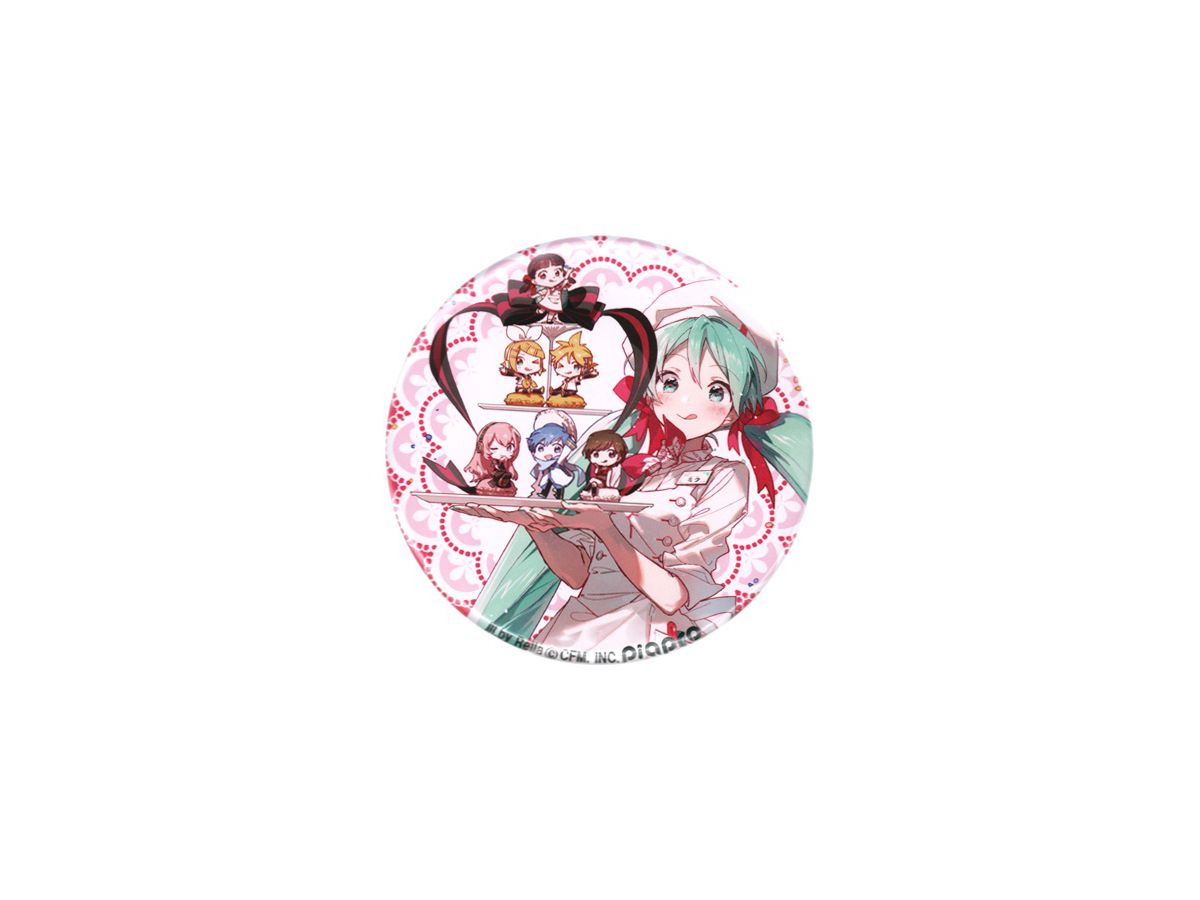 Hatsune Miku: characters Macaron Release Memorial Goods Can Badge