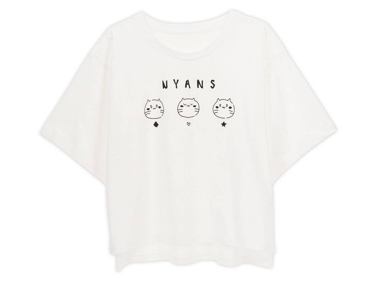 Dakaretai Otoko 1-i ni Odosarete Imasu. (Original Ver.): Nyans T-shirt: White M