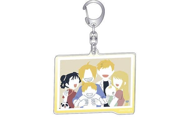 Fullmetal Alchemist: Acrylic Keychain / Yuru Palette 2Nd Edition The End Of The Journey
