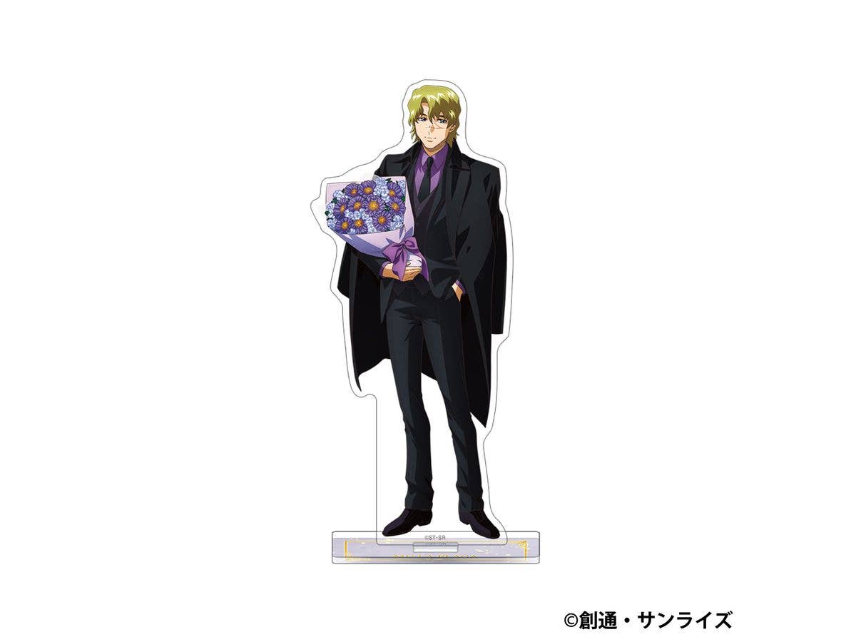 Mobile Suit Gundam Seed Freedom: Acrylic Stand / Mu La Flaga (Bouquet)