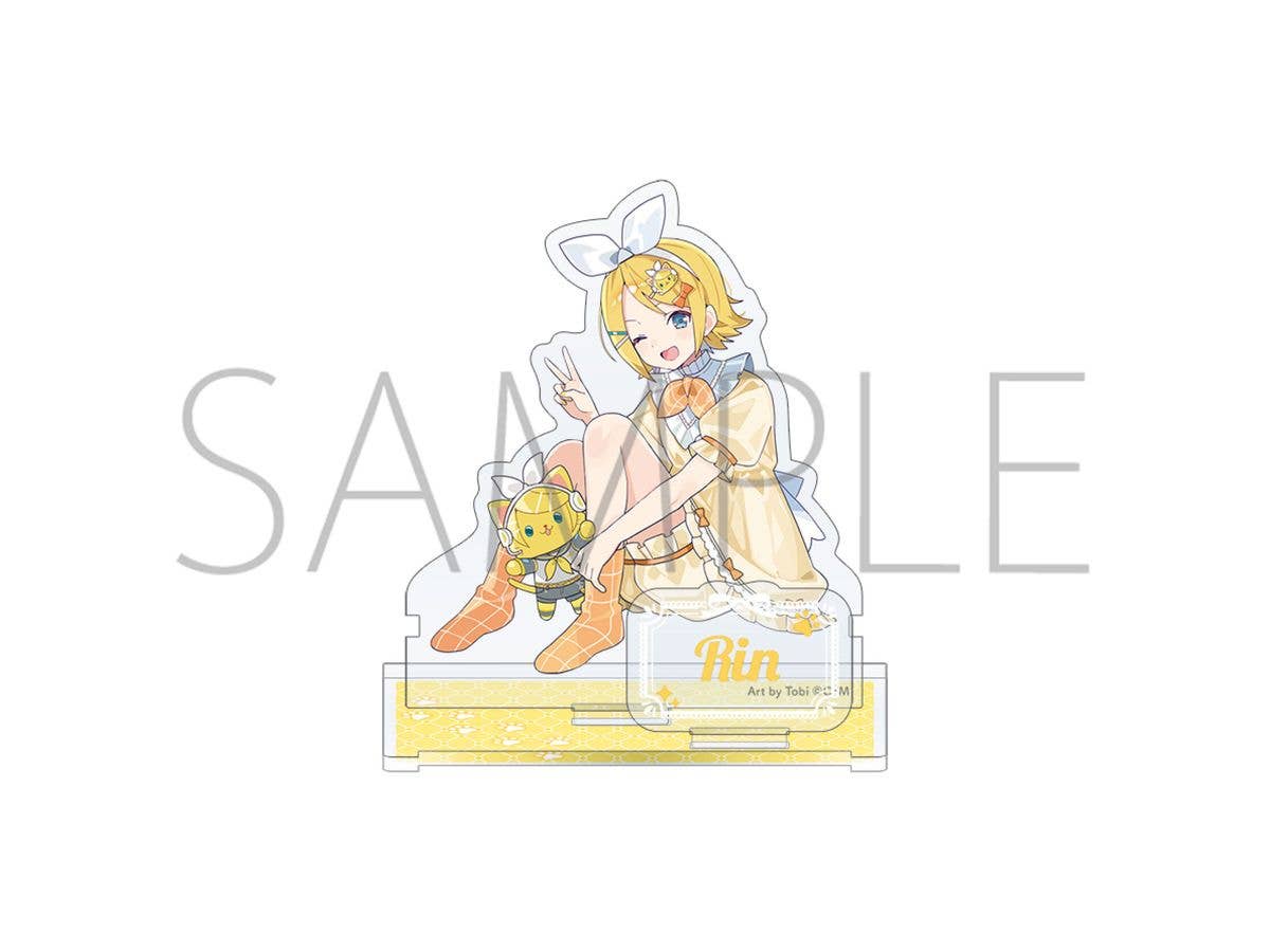 Hatsune Miku Series: withCAT Acrylic Stand / Kagamine Rin