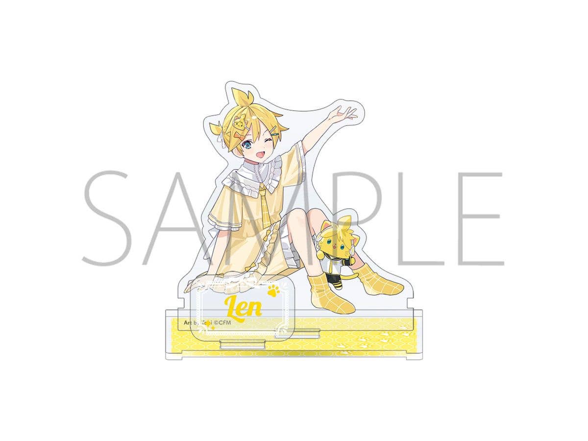Hatsune Miku Series: withCAT Acrylic Stand / Kagamine Len