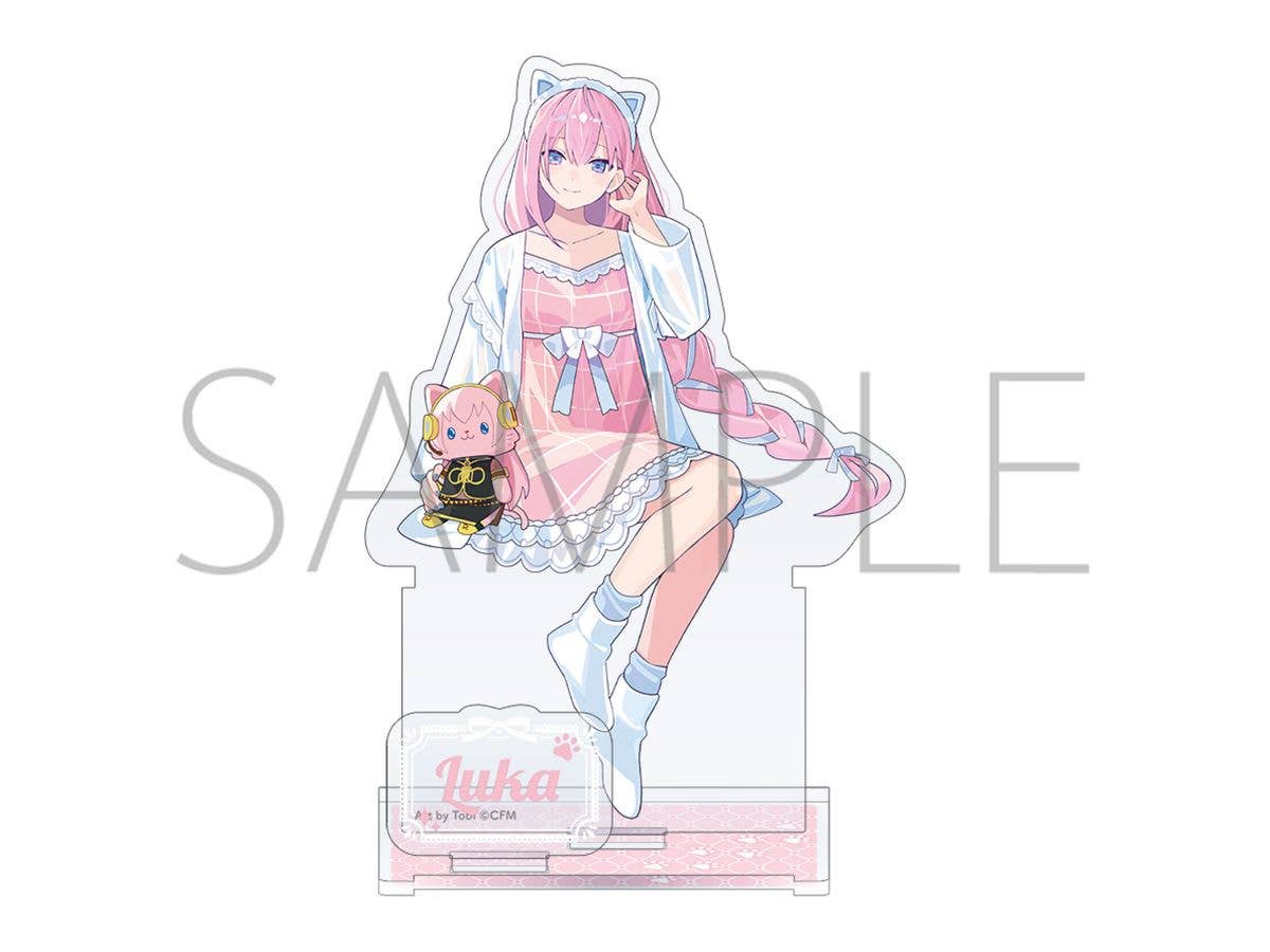 Hatsune Miku Series: withCAT Acrylic Stand / Megurine Luka