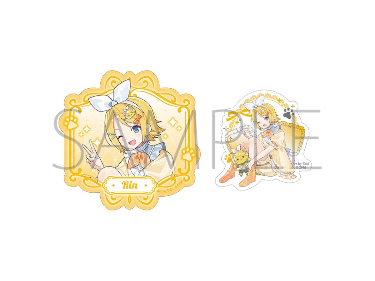 Hatsune Miku Series: withCAT Sticker Set / Kagamine Rin