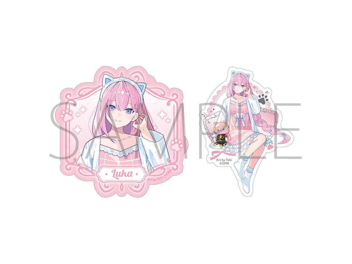 Hatsune Miku Series: withCAT Sticker Set / Megurine Luka
