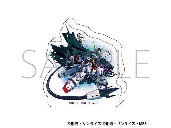SD Gundam G Generation Eternal: Round Acrylic Figure / Crossbone Gundam X1 Custom (EX)