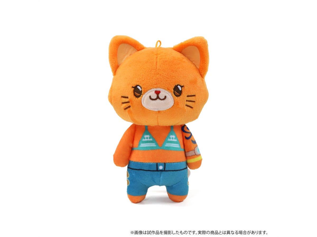 One Piece: With Cat Eye Mask Plush Keychain / Nami