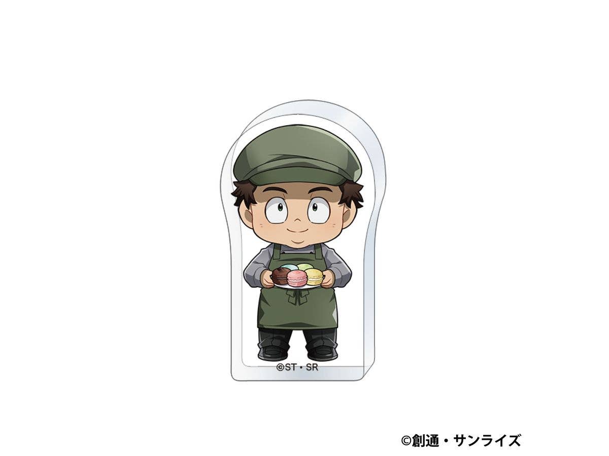 Mobile Suit Gundam: Iron-Blooded Orphans: Round Acrylic Figure / Biscuit Griffon Patissier Style