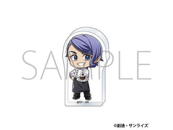 Mobile Suit Gundam: Iron-Blooded Orphans: Round Acrylic Figure / Gaelio Bauduin Patissier Style