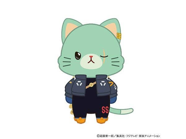 One Piece: Egghead Arc With Cat Eye Mask Plush Keychain / Zoro