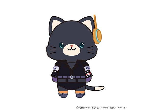 One Piece: Egghead Arc With Cat Eye Mask Plush Keychain / Robin
