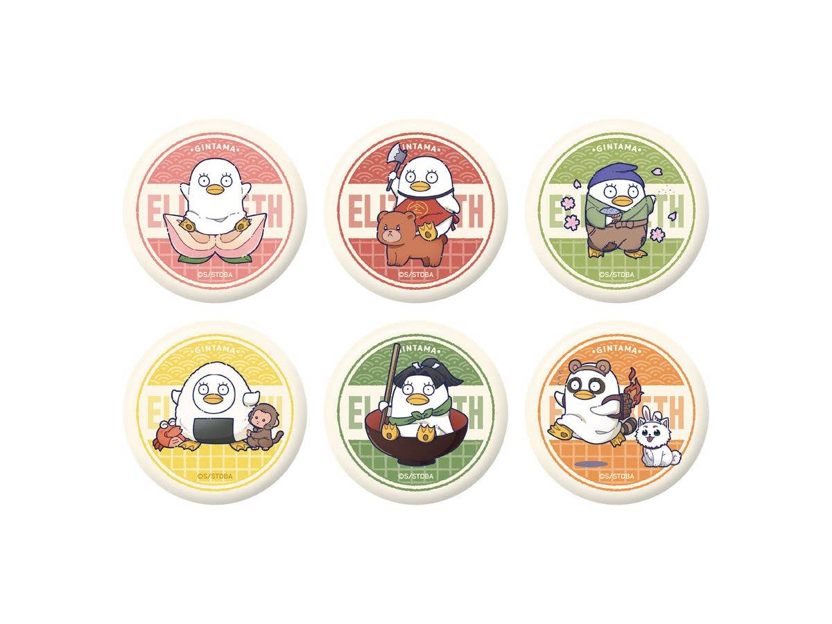 Gintama: Character Badge Collection / Elizabeth's Fairy Tale: 1Box (6pcs)