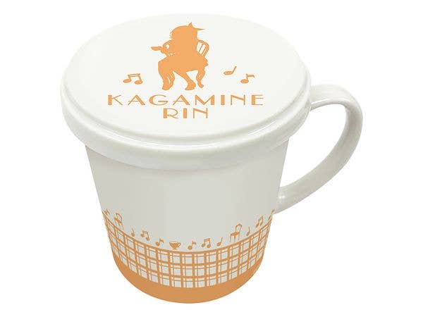 Hatsune Miku Series: Mug with lid / Kagamine Rin