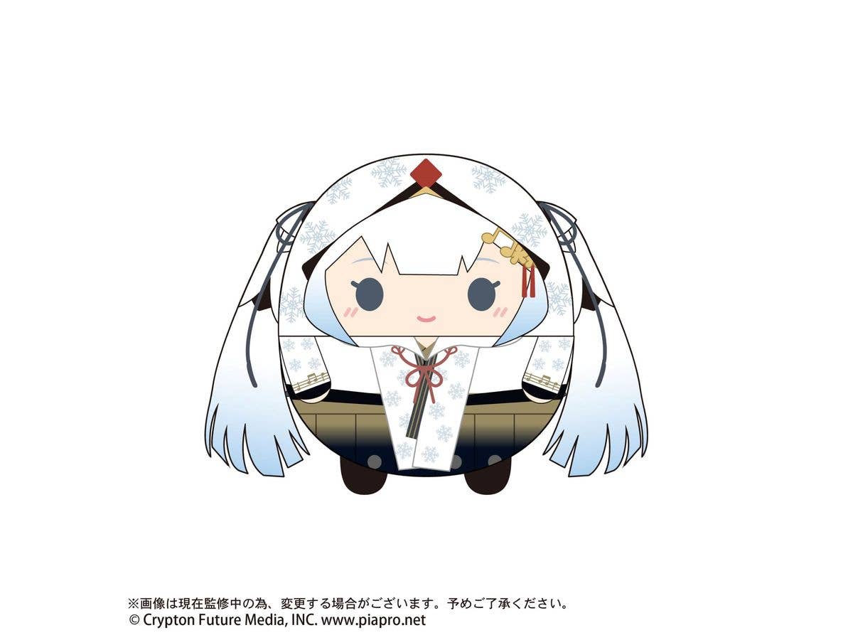 Snow Miku: PC-21 Fuwa Kororin Msize2 B Snow Miku 2018