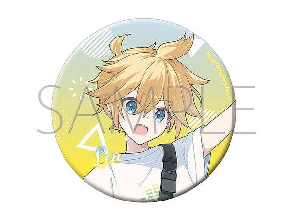 Hatsune Miku: Glitter Can Badge Kagamine Len