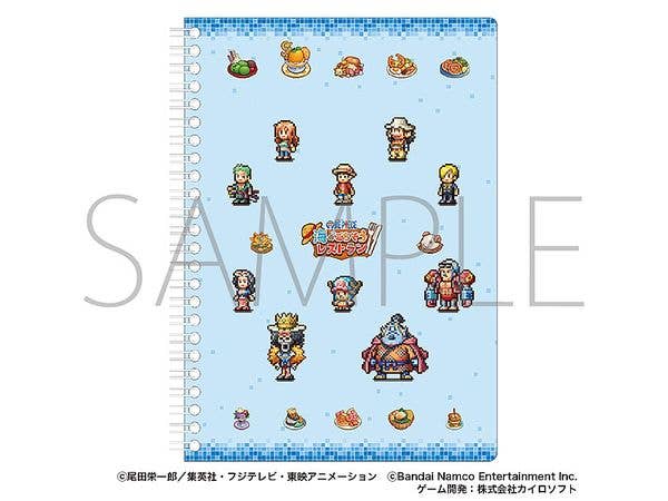 ONE PIECE Sea Feast Restaurant Notebook Straw Hat Crew