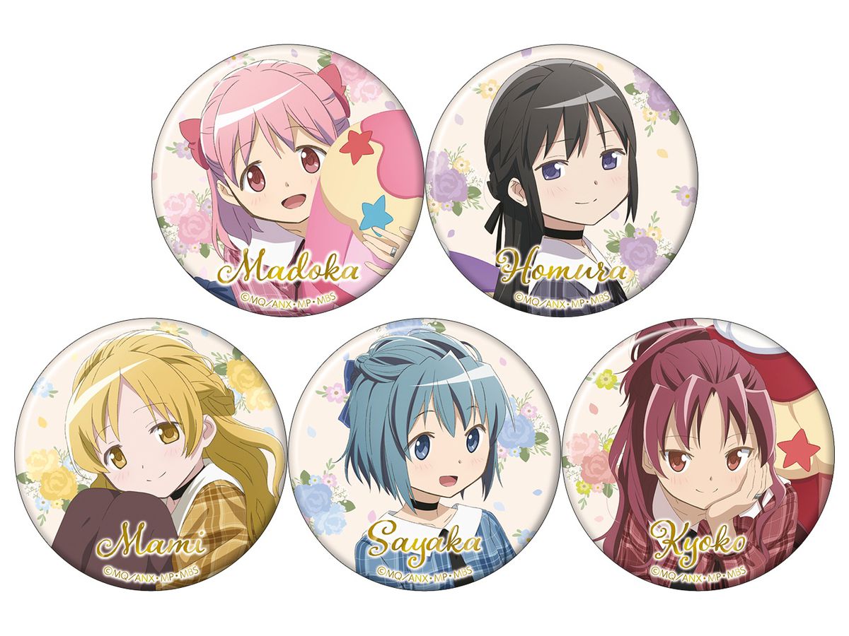 Puella Magi Madoka Magica: Character Badge Collection / Party 1Box (5pcs)
