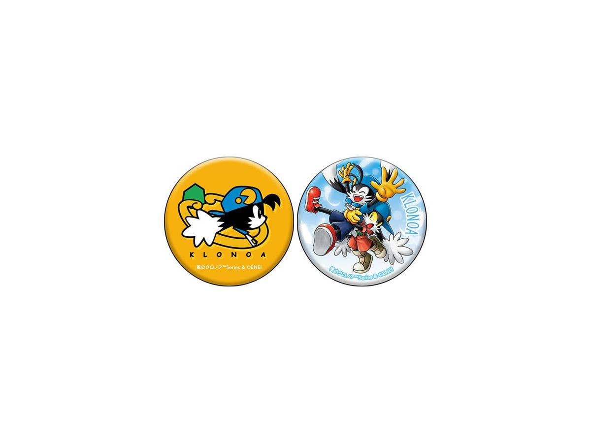 Klonoa: Can Badge Set / B / (2pcs) 1 Set