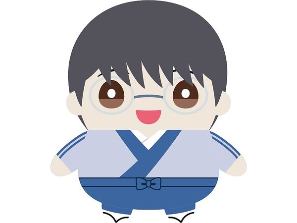 Gintama: Mamemeito (Plush Toy Mascot) / Shinpachi Shimura