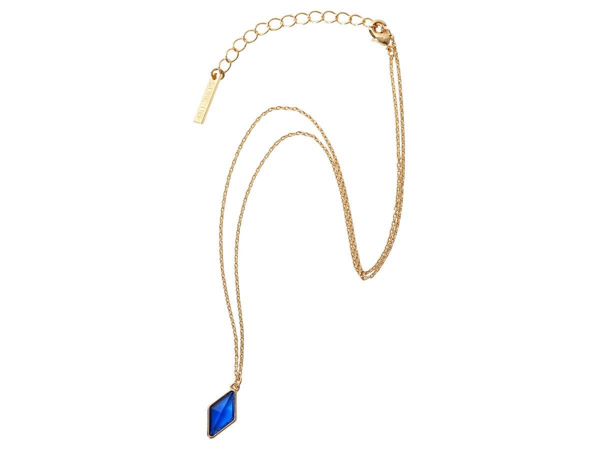 Nadia: Blue Water Necklace (petite)