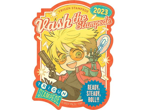 TRIGUN STAMPEDE: Sticker / Vash Chibi Chara