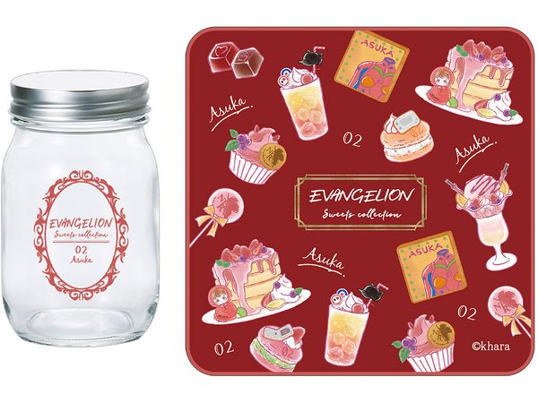 Evangelion: EVANGELION SWEETS COLLECTION Bottle With Towel / ASUKA