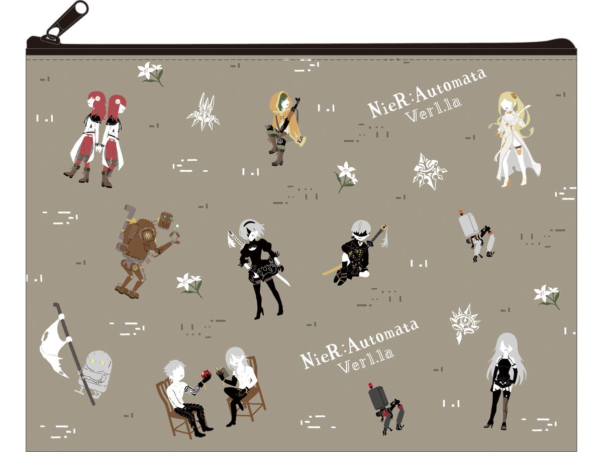 NieR:Automata Ver1.1a: Flat Pouch / Yuru Palette