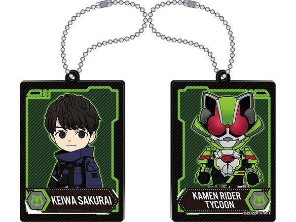 Kamen Rider Geats: Acrylic Keychain / Keiwa Sakurai, Kamen Rider Tycoon