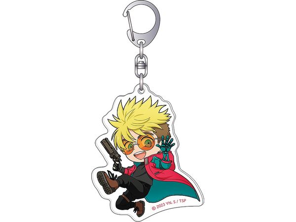 TRIGUN STAMPEDE: Acrylic Keychain / Vash Chibi Chara