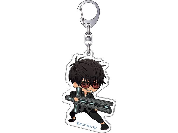 TRIGUN STAMPEDE: Acrylic Keychain / Wolfwood Chibi Chara