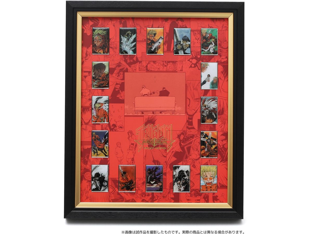 Trigun Maximum: Framed Pin Set / Young King