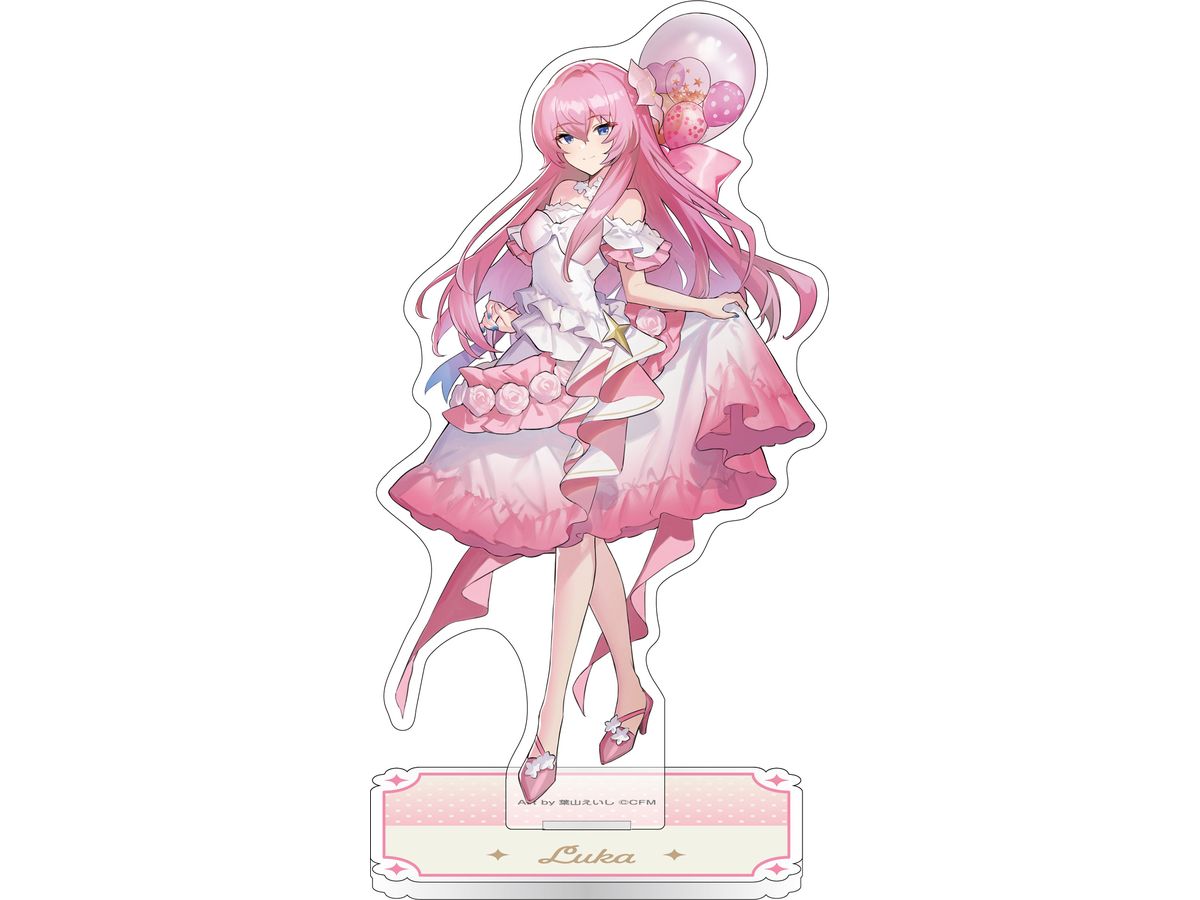 Hatsune Miku Series: Acrylic Stand / Hatsune Miku 16th Birthday Megurine Luka