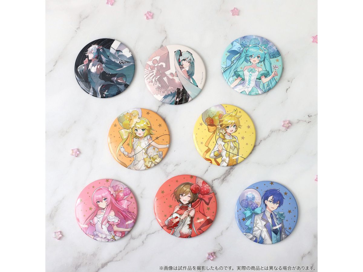 Hatsune Miku Series: Character Badge Collection / Hatsune Miku 16th Birthday 1Box 8pcs