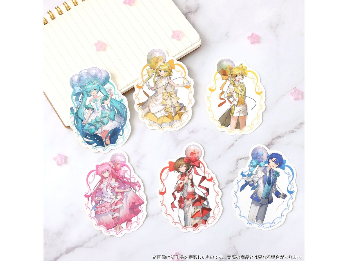 Hatsune Miku Series: Peta Collection / Hatsune Miku 16th Birthday 1Box 6pcs